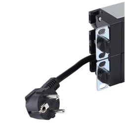 Legrand 646832 19"/2U PDU elosztósor 16A 9x 2P+F aljzat + kismegszakító 2P+F 3m csatlakozódugóval