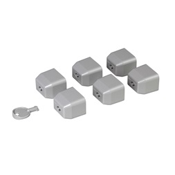 Legrand 646895 zárósapka készlet C19 standard aljzathoz + 1 db kulcs LCS PDU-hoz