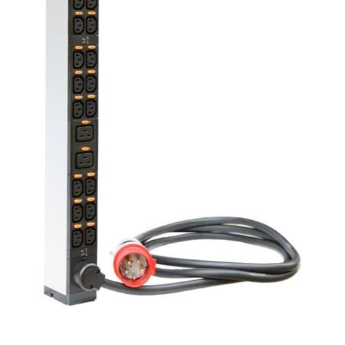 Legrand 646910 0U PDU elosztósor 1 fázisú 32A 36xC13 + 6xC19 aljzat ipari-3P+N+F 3m csatlakozódugóval