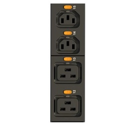 Legrand 646960 0U PDU elosztósor 1 fázisú 16A 18xC13 + 6xC19 aljzat 2P+F 3m csatlakozódugóval