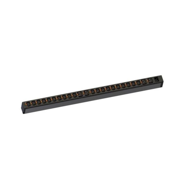 Legrand 646961 0U PDU elosztósor 1 fázisú 16A 20xC13 + 4xC19 aljzat C20 csatlakozó kábel nélkül