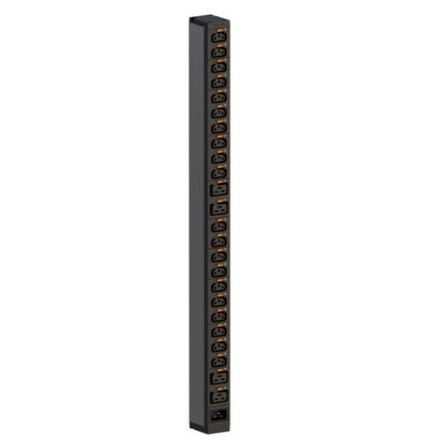 Legrand 646961 0U PDU elosztósor 1 fázisú 16A 20xC13 + 4xC19 aljzat C20 csatlakozó kábel nélkül