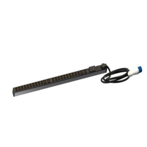 Legrand 646962 0U PDU elosztósor 1 fázisú 32A 20xC13 + 4xC19 aljzat 2P+F 3m csatlakozódugóval
