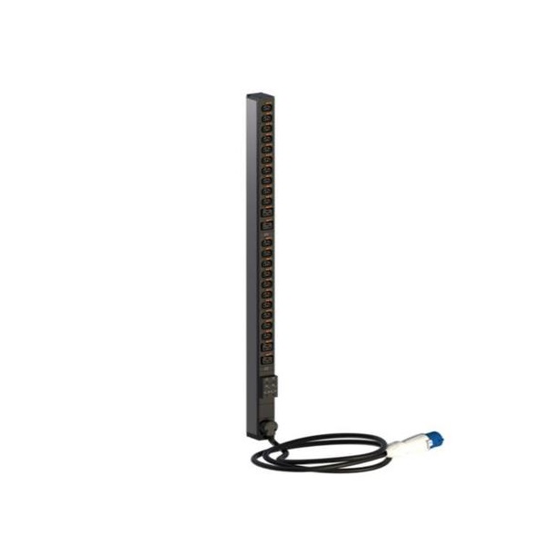 Legrand 646962 0U PDU elosztósor 1 fázisú 32A 20xC13 + 4xC19 aljzat 2P+F 3m csatlakozódugóval