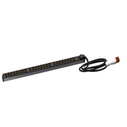 Legrand 646964 0U PDU elosztósor 3 fázisú 16A 21xC13 + 3xC19 aljzat 3P+N+F 3m csatlakozódugóval