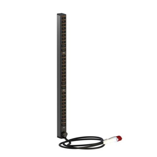 Legrand 646965 0U PDU elosztósor 3 fázisú 16A 24xC13 + 6xC19 aljzat 3P+N+F 3m csatlakozódugóval