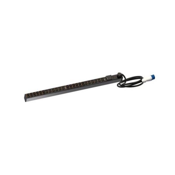 Legrand 646971 0U PDU elosztósor 1 fázisú 32A 24xC13 + 12xC19 aljzat 2P+F 3m csatlakozódugóval
