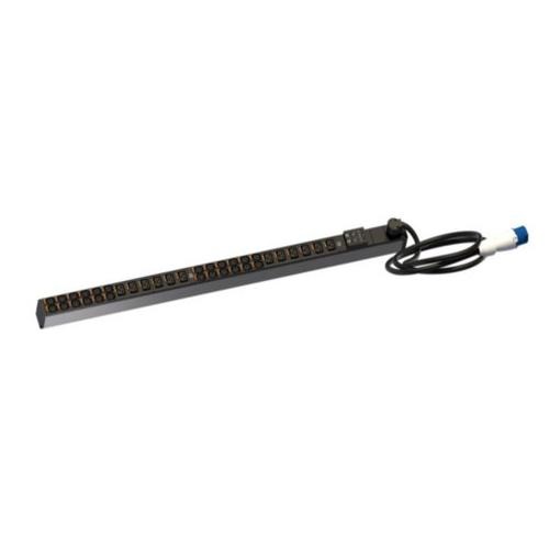 Legrand 646971 0U PDU elosztósor 1 fázisú 32A 24xC13 + 12xC19 aljzat 2P+F 3m csatlakozódugóval