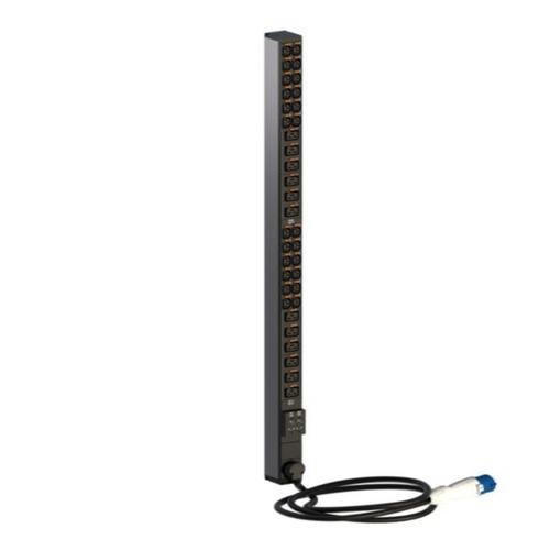 Legrand 646971 0U PDU elosztósor 1 fázisú 32A 24xC13 + 12xC19 aljzat 2P+F 3m csatlakozódugóval