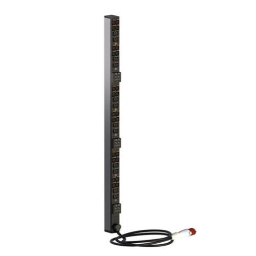 Legrand 646973 0U PDU elosztósor 3 fázisú 32A 24xC13 + 12xC19 aljzat 3P+N+F 3m csatlakozódugóval