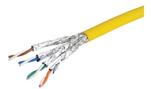 Legrand Cat6a (F/UTP) sárga 500m LCS2 árnyékolt fali kábel