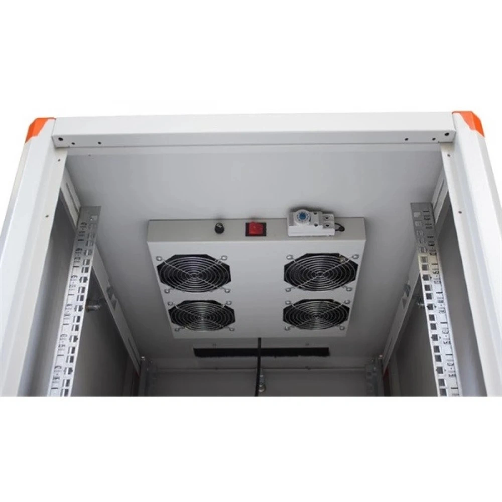 Legrand EC4V 4 ventillátoros tetőventillátor és termosztát készlet Evoline álló szekrényhez (Újszerű)