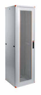 Legrand EVO42U8010DD 19" 42U 800x1000x1997 szimpla 63% perforált ajtós hálózati állószekrény komplett Evoline