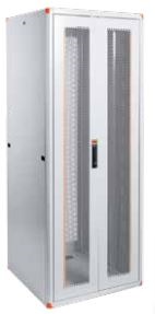 Legrand EVO42U8080EE 19" 42U 800x800x1997 dupla 63% perforált ajtós hálózati állószekrény komplett Evoline
