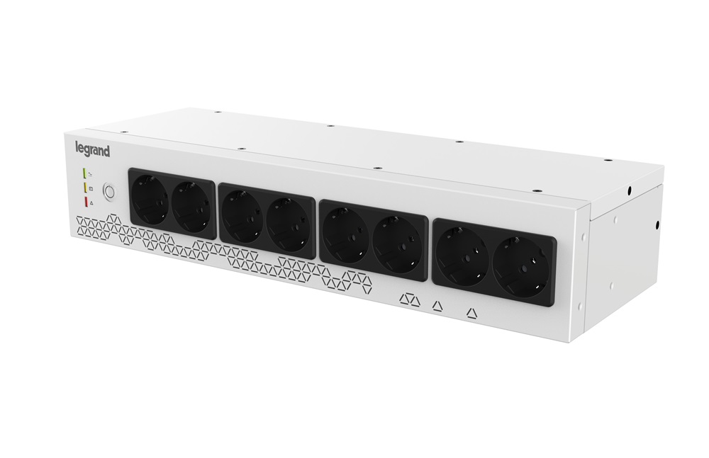 Legrand 310332 KEOR uPDU 800VA 19"/2U 8xSCH szünetmentes elosztósor
