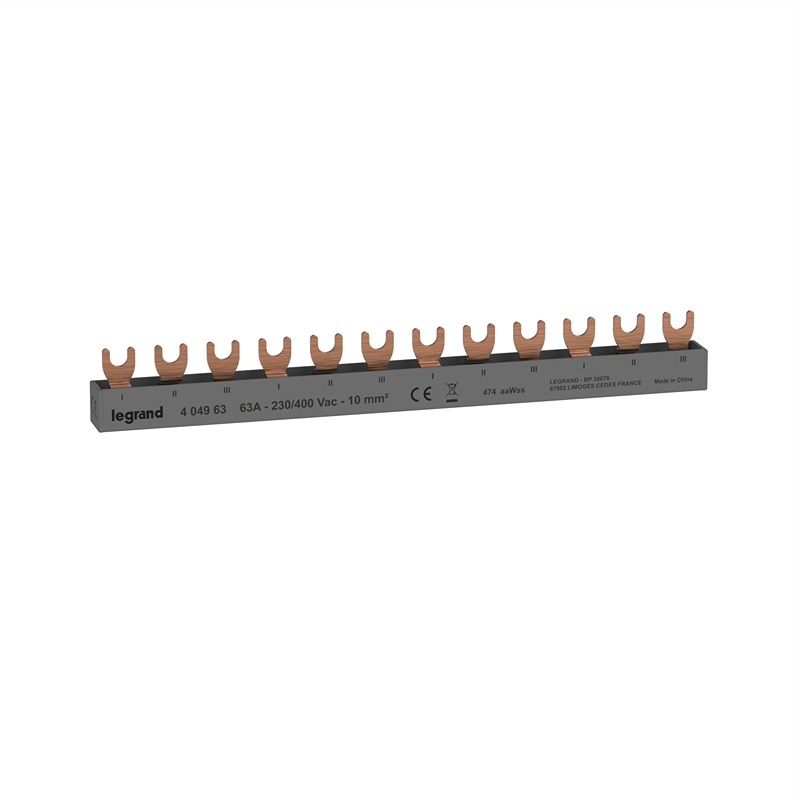 Legrand LG-404963 Lexic fésűs sín villás 3P 4x3P