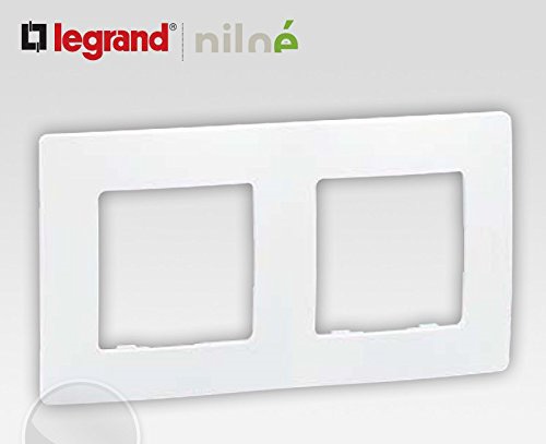 Legrand 665002 Niloé fehér 2-es keret