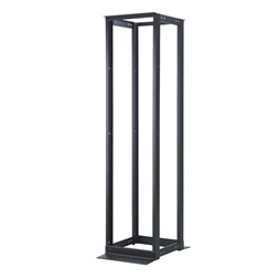 Legrand REL42U5482 19" 42U SZÉL:536 MÉLY:820 MAG:1981 négy tartóbordás nyitott rack fekete RelayRack