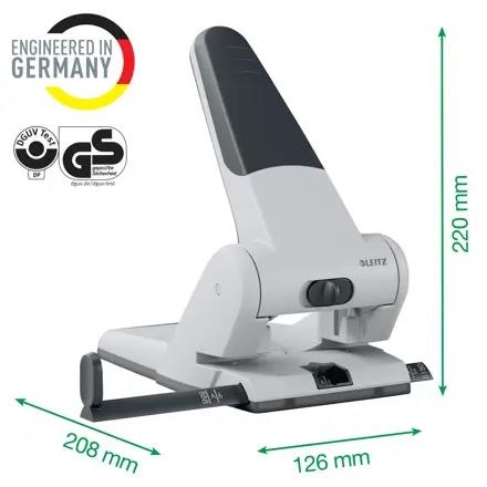 Leitz 5180 fekete lyukasztó