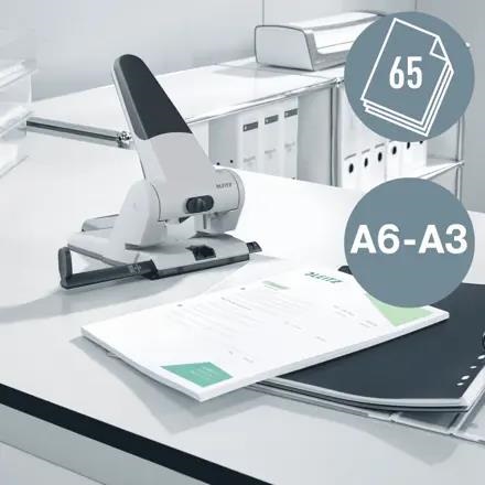 Leitz 5180 fekete lyukasztó