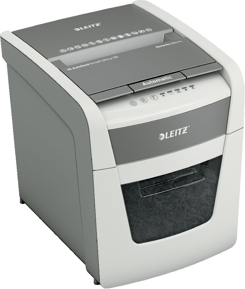 Leitz IQ AutoFeed SmallOffice 50 P4 Pro automata iratmegsemmisítő