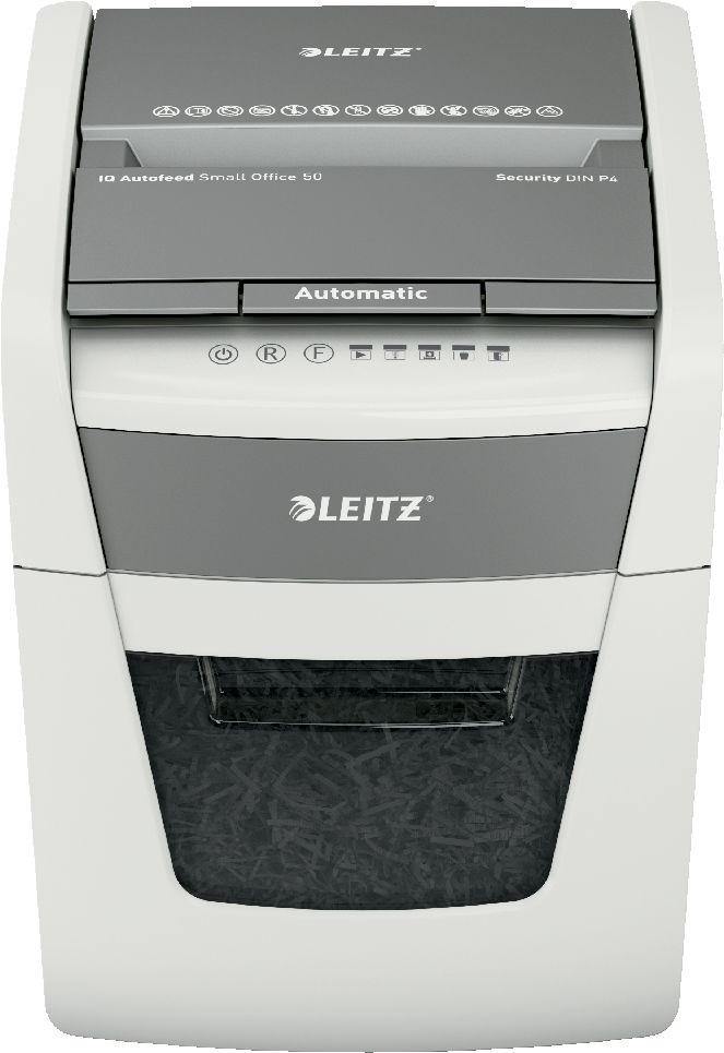 Leitz IQ AutoFeed SmallOffice 50 P4 Pro automata iratmegsemmisítő
