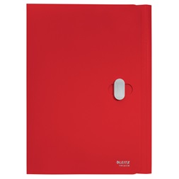 Leitz Recycle A4 PP piros 3-pólyás mappa
