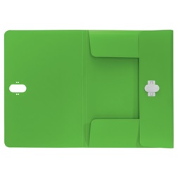 Leitz Recycle A4 PP zöld 3-pólyás mappa