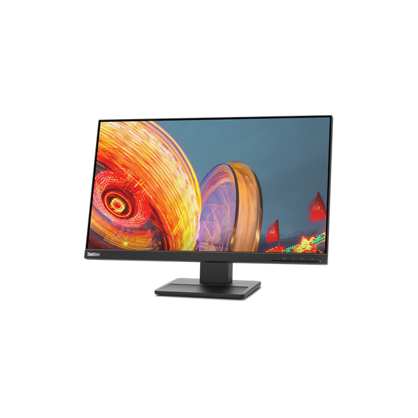 Lenovo 23,8" ThinkVision E24Q-20 QHD DP/HDMI fekete monitor