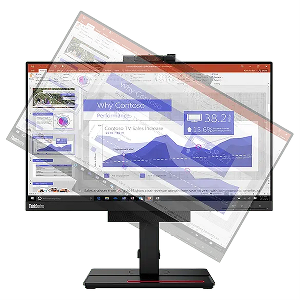 Lenovo 23,8" TIO24 Gen 4 FHD IPS DP/USB monitor (Használt A)