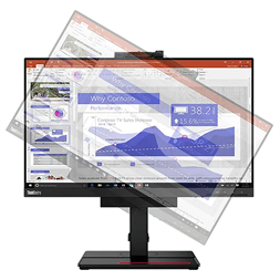 Lenovo 23,8" TIO24 Gen 4 FHD IPS DP/USB monitor (Használt A)