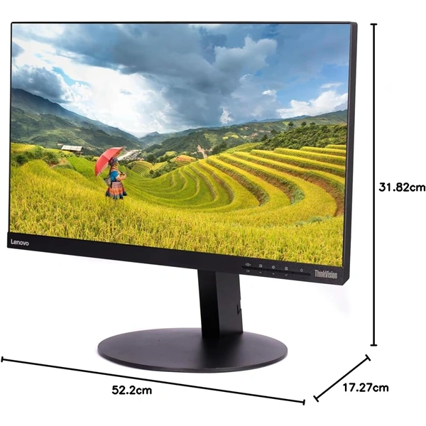 Lenovo 23,8" ThinkVision T2364PA FHD IPS DP/HDMI/VGA monitor (Használt A)