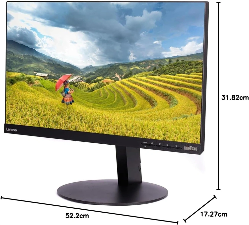 Lenovo 23,8" ThinkVision T2364PA FHD IPS DP/HDMI/VGA monitor (Használt A)