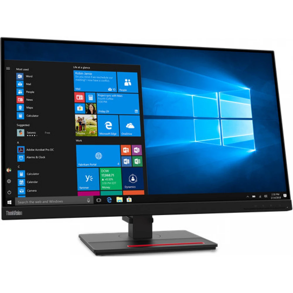 Lenovo 27" 62B1GAT2EU ThinkVision T27h-2L QHD IPS DP/HDMI/USB fekete LED monitor