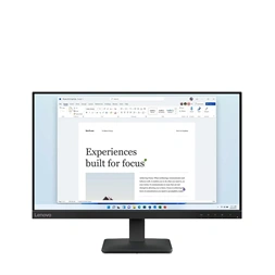 Lenovo 27" L27-4e FHD IPS DP/HDMI/VGA fekete monitor
