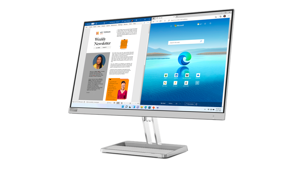 Lenovo 27" L27i-40 FHD IPS HDMI/VGA WLED monitor
