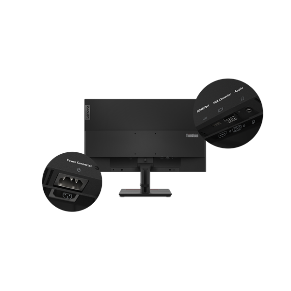 Lenovo 27" ThinkVision S27e-20 FHD IPS HDMI/VGA WLED monitor
