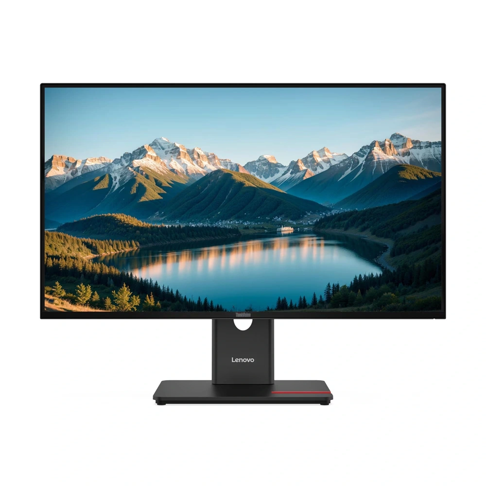 Lenovo 27" ThinkVision T27Q-40 FHD IPS DP/HDMI/VGA/USB-C/USB fekete monitor