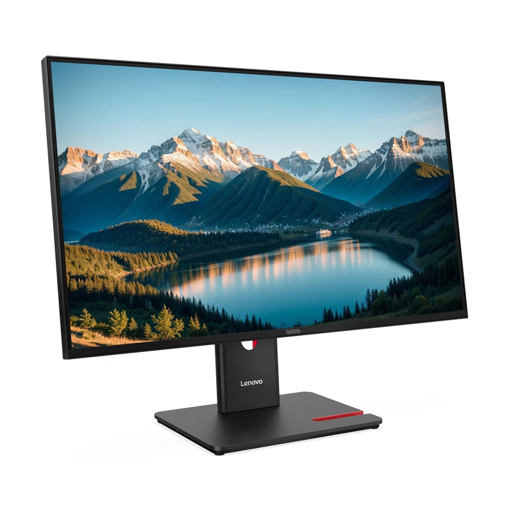 Lenovo 27" ThinkVision T27Q-40 FHD IPS DP/HDMI/VGA/USB-C/USB fekete monitor