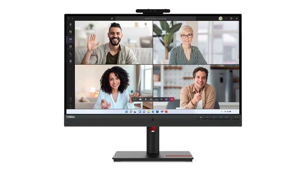 Lenovo 27" ThinkVision T27hv-30 FHD IPS DP/HDMI/VGA/USB-C/USB fekete monitor