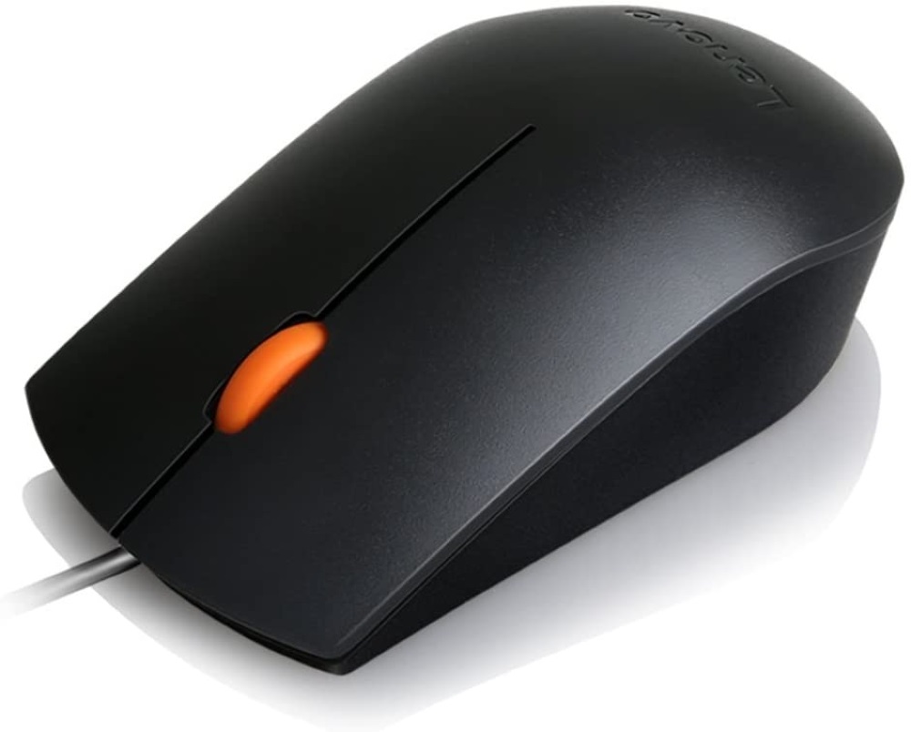 Lenovo 300 USB fekete egér