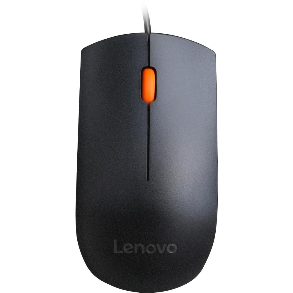 Lenovo 300 USB fekete egér