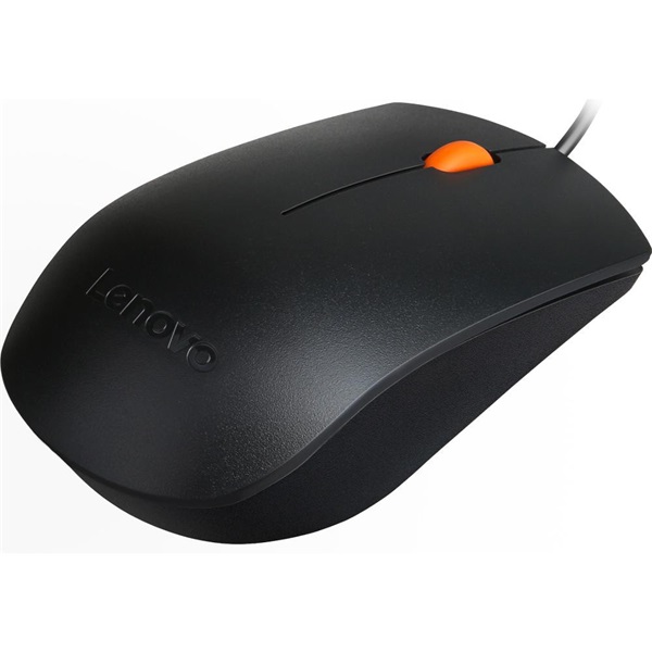 Lenovo 300 USB fekete egér