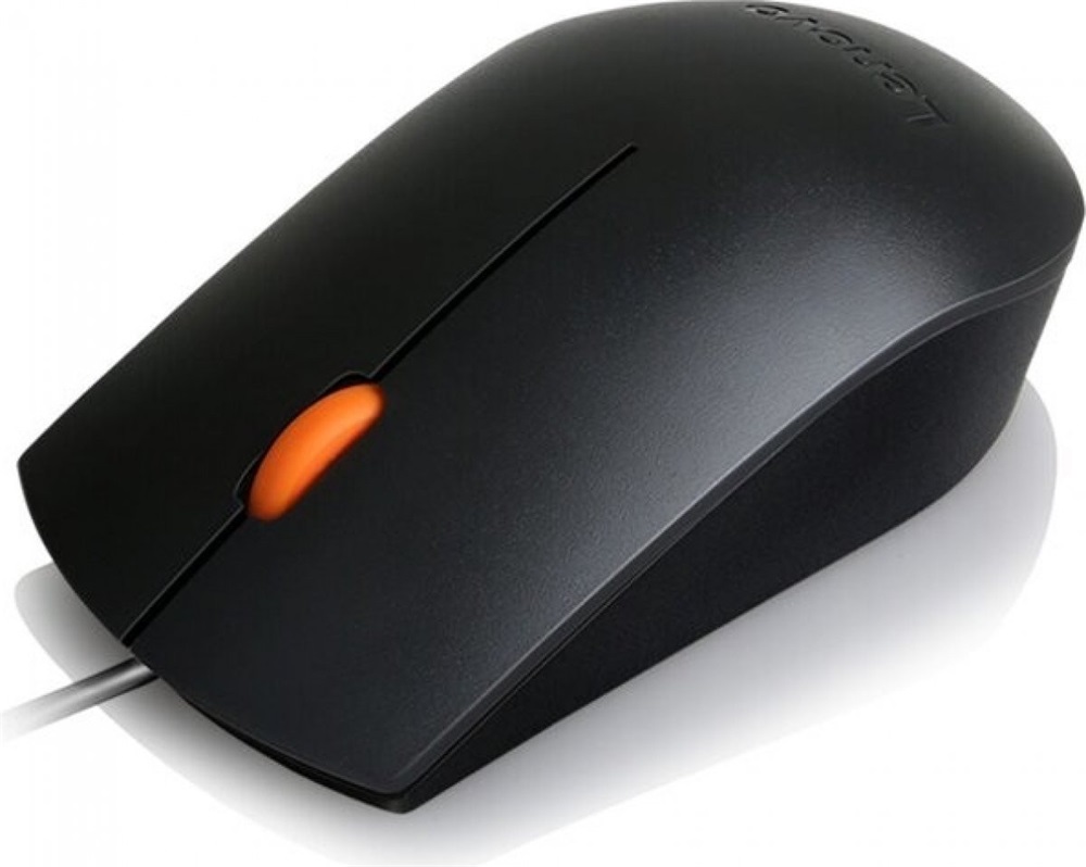 Lenovo 300 USB fekete egér
