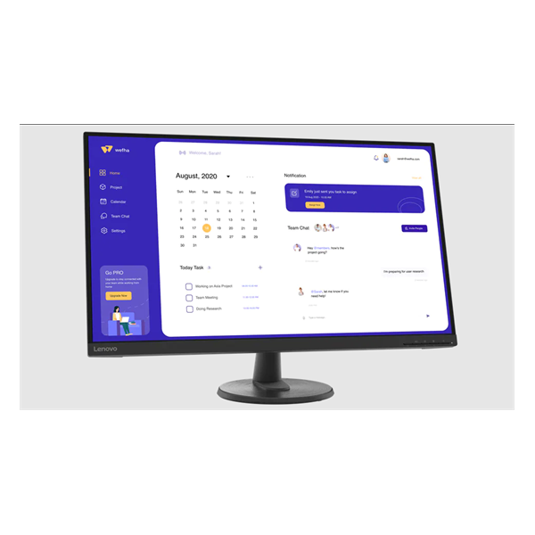Lenovo 31,5" D32u-45 UHD VA HDMI/DP monitor