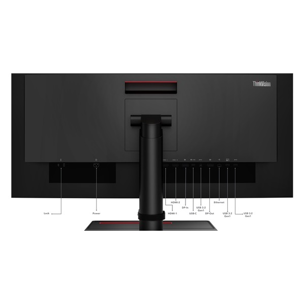 Lenovo 34" ThinkVision P34W-20-MC50 UWQHD HDMI/DP/USB-C IPS WLED monitor