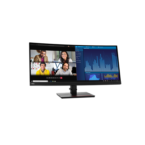 Lenovo 34" ThinkVision P34w-20 UWQHD IPS HDMI/DP/USB-C WLED monitor