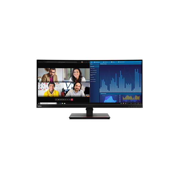 Lenovo 34" ThinkVision P34w-20 UWQHD IPS HDMI/DP/USB-C WLED monitor