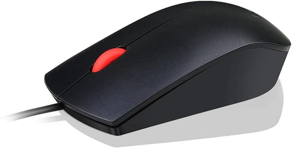 Lenovo Essential 4Y50R20863 USB fekete vezetékes egér