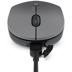 Lenovo Go Multi-device Bluetooth vezeték nélküli szürke optikai egér
